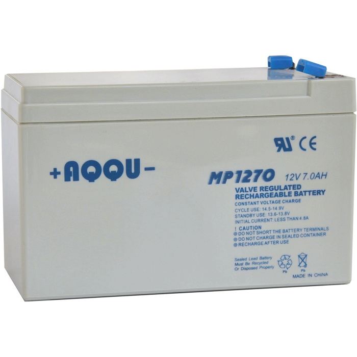 Аккумулятор AQ-MP1270, 12В/7Ач