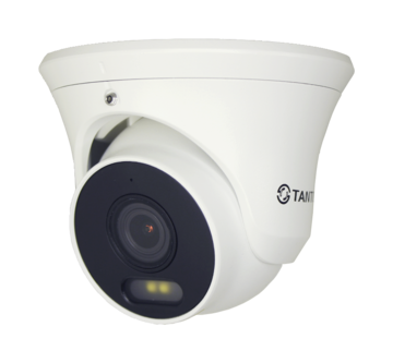 Купить Видеокамера IP TSi-Ee50FPN уличная купольная ColorView, 5Мп. встроенный микрофон, microSD до 256Гб