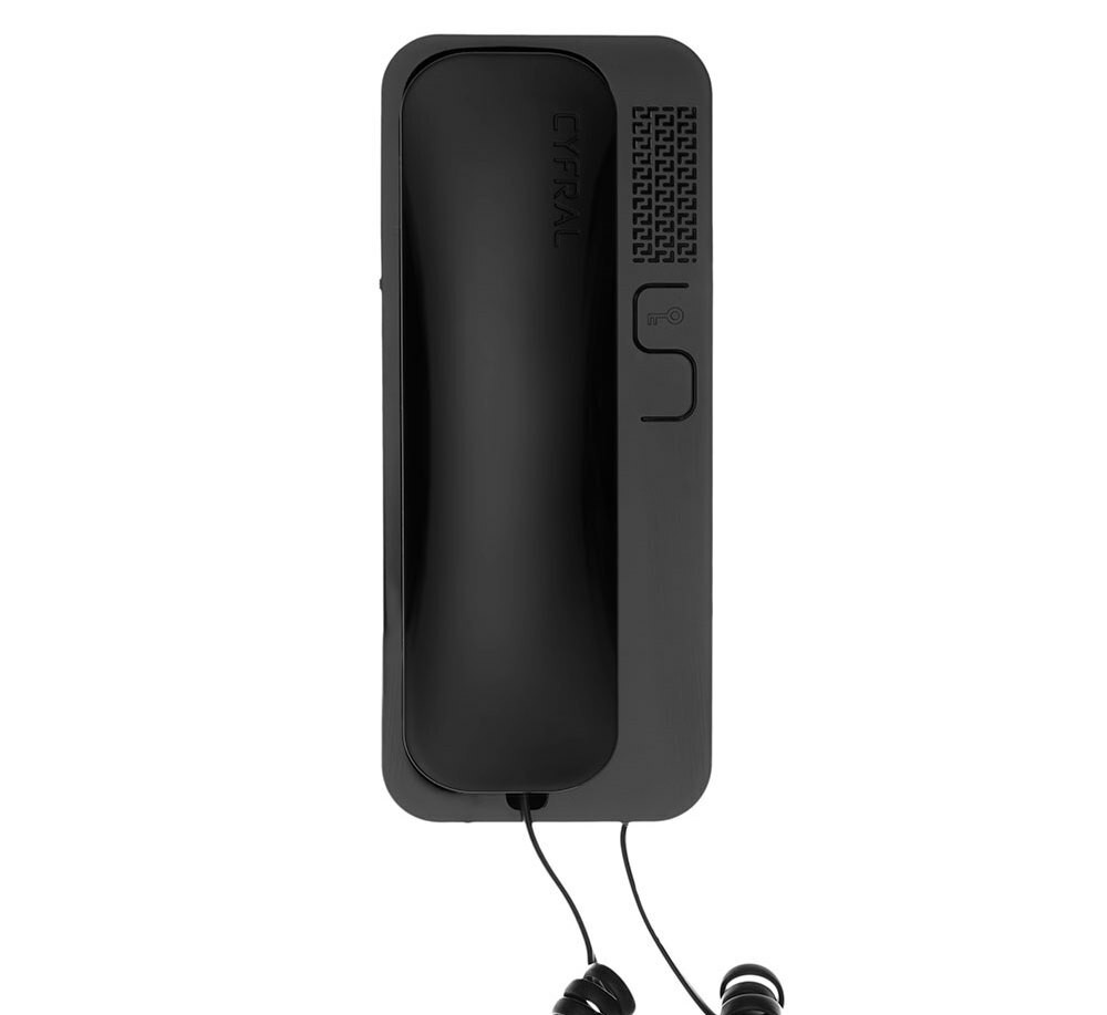 Трубка Cyfral Unifon Smart D (ЧЁРНАЯ) ЦИФРОВАЯ 