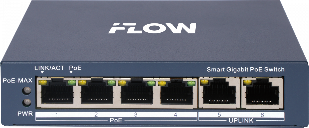 Коммутатор F-SW-EM606POE-VM