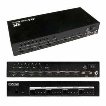 Купить Коммутатор сигналов  MX-Hi404/1 Osnovo