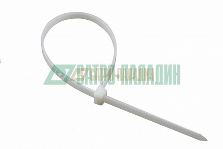 Купить Хомут nylon 4.0 х 200 мм 100 шт белый REXANT 