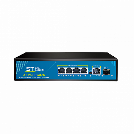 Купить Коммутатор ST-S42POE(4G/1G/1S/65W/А) PRO