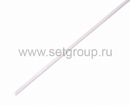 Купить Термоусадка 3.5/1.75мм., белая.1 метр.(Rexant)