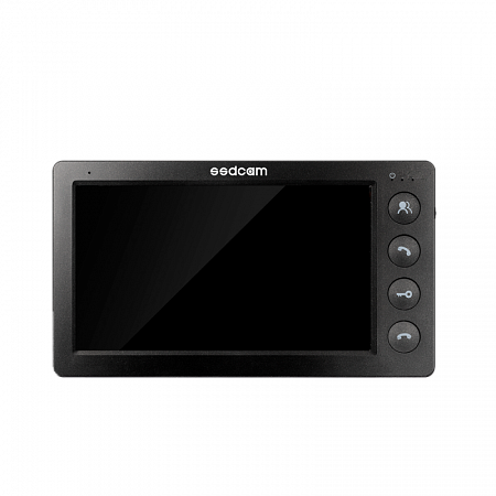 Купить Видеодомофон SD-720L (черный) 7" TFT LCD монитор видеодомофона аналоговый (CVBS), разрешение 800х480