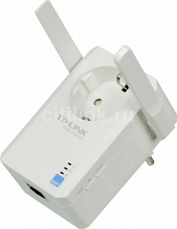Купить Усилитель TL-WA860RE(повторитель) беспроводного сигнала, 1x10/100Base-TX + 802.11n/g/b (до 300Mbit/