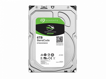 Купить Жёсткий диск 6Тб SEAGATE Barracuda ST6000DM003, SATA III, 3.5", 64 МБ; 3.5"; 5400 об/мин; 101.85x26.
