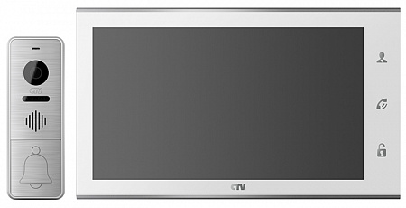 Купить Комплект CTV-DP4105AHD W(белый), 10" в одной коробке (вызывная панель CTV-D4000FHD и монитор CTV-M41