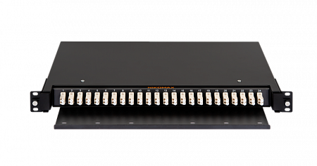 Купить Оптический кросс NMF-RP48LCUM3-TS-P1-1U-BK NIKOMAX 19" Premium Line, 1U, укомплектованный на 48 пор