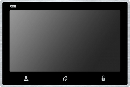 Купить Видеодомофон CTV-M4703AHD B(чёрный) формата AHD с IPS экраном 7", Hands free, встроенный детектор д