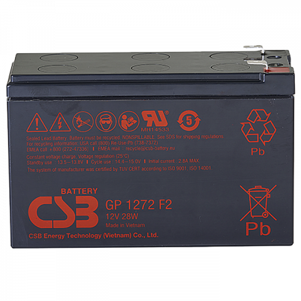 Купить Аккумулятор GP1272 F2 (12V28W) CSB