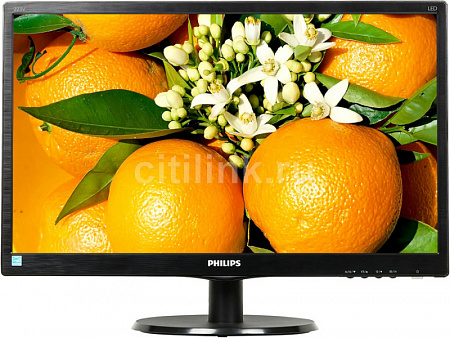 Купить Монитор LCD 21.5" PHILIPS 223V5LHSB2, экран: 21.5", матрица TFT с разрешением 1920×1080, отношением 