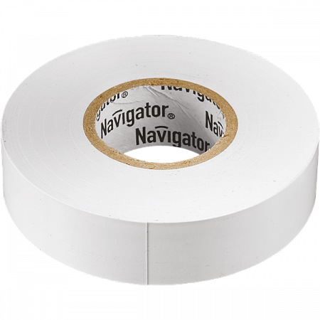 Купить Изолента NIT-A19-20/WH белая 71109 Navigator