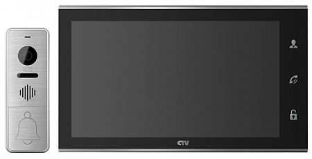 Купить Комплект CTV-DP4105AHD B(чёрный), 10" в одной коробке (вызывная панель CTV-D4000FHD и