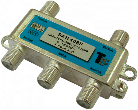 Шаблон ALT 
Купить Сплиттер(делитель) SAH 408F на 4 TLC
